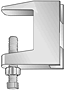 110 Series Wide Throat Beam Clamp