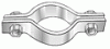 550 Series Single Bolt Pipe Clamp